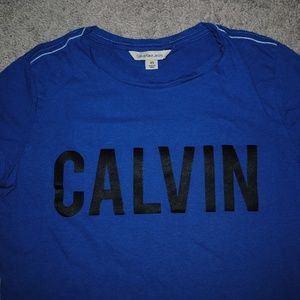 Blue Calvin Klein Jeans T-Shirt